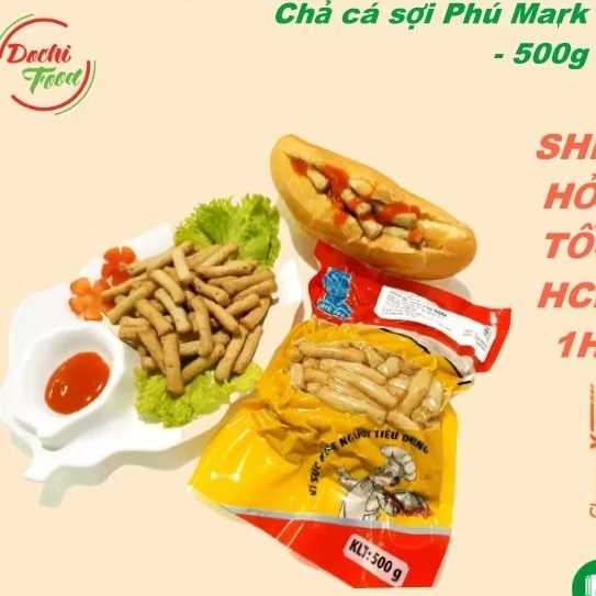 Chả cá sợi Phú Mark 500gr