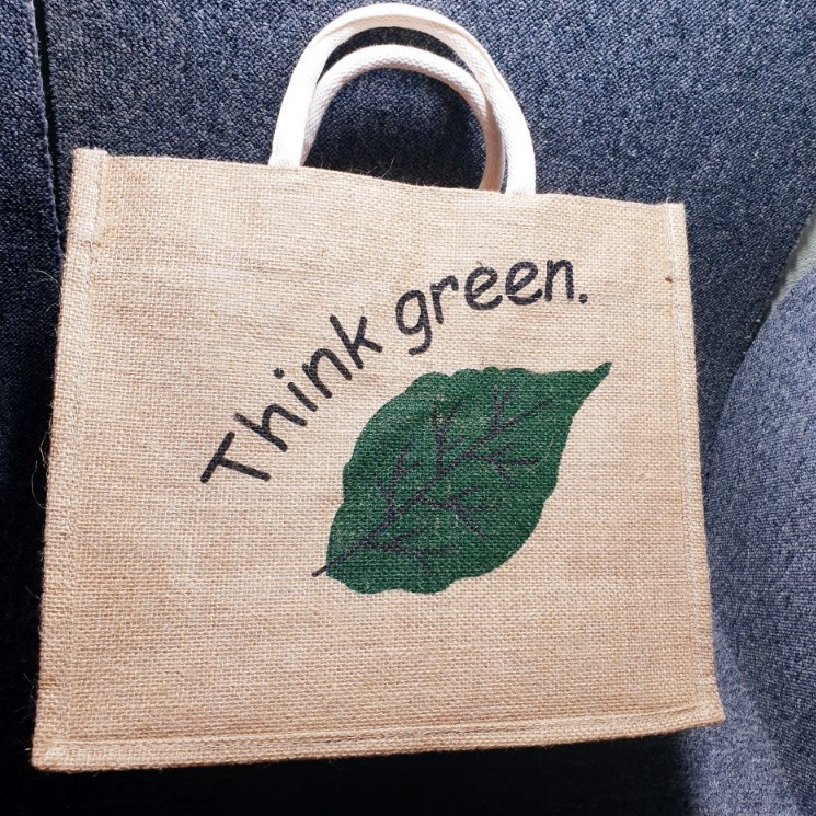 Túi cói think green