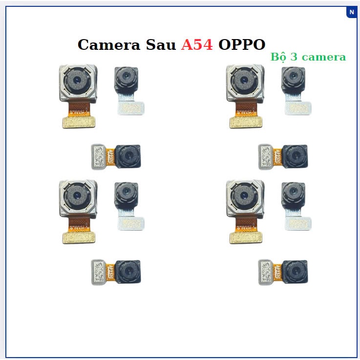Camera Sau oppo A54,Bộ 3 camera