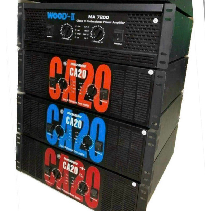 Cục Đẩy 2 Kênh Công Suất Lớn CA20. 60 Sò