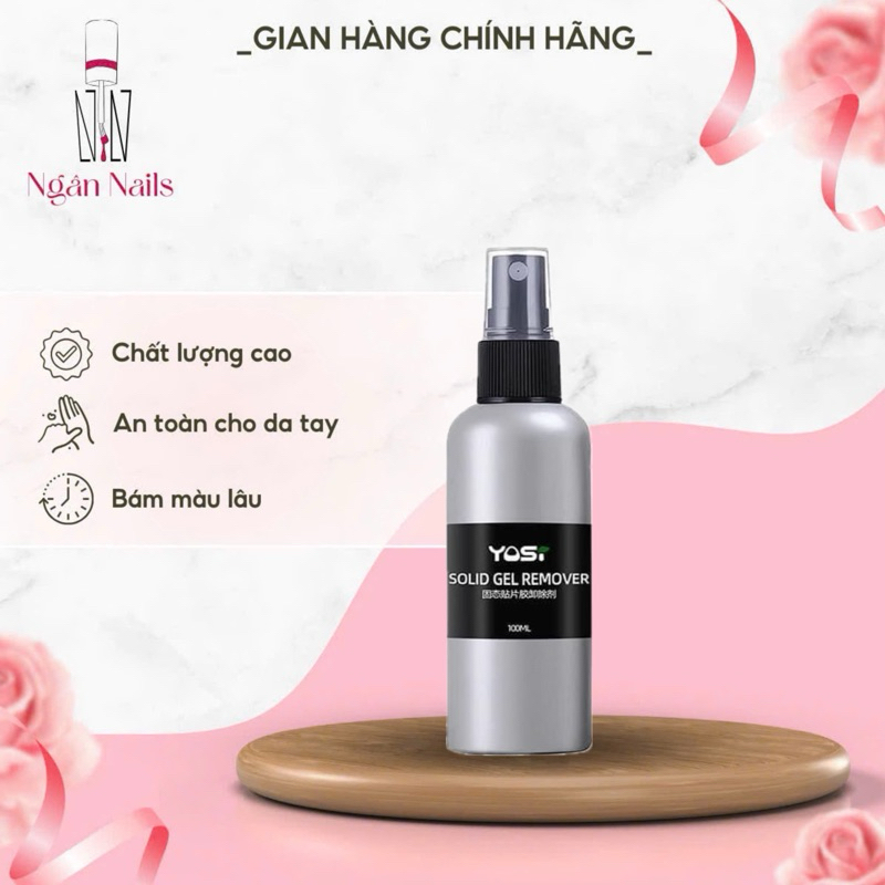 xịt tháo móng up- tháo móng giả cao cấp YOSI