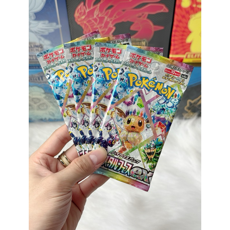 Gói thẻ bài Pokémon Card Game Scarlet & Violet Terastal Fest ex Booster Pack - SV8a