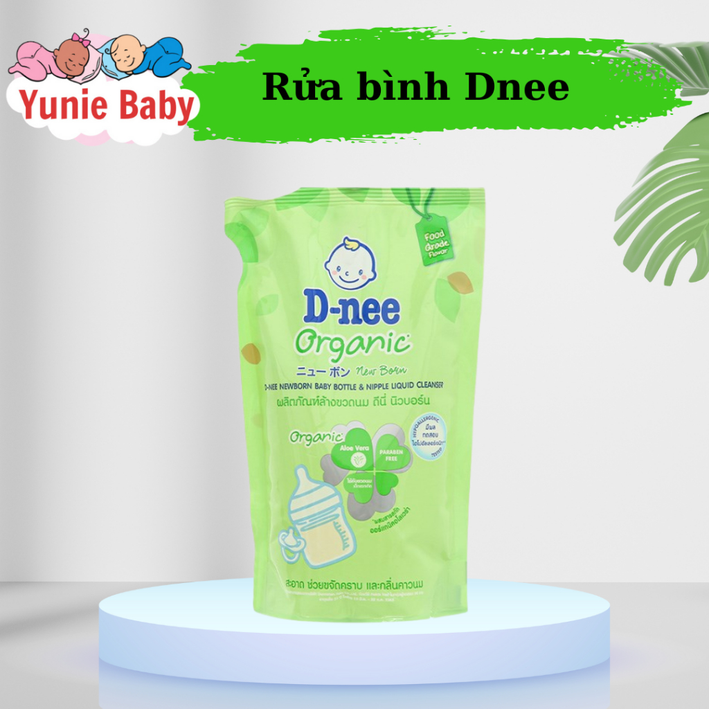 [Hàng CTy Đại Thịnh] Nước Rửa Bình Túi Dnee 550ml