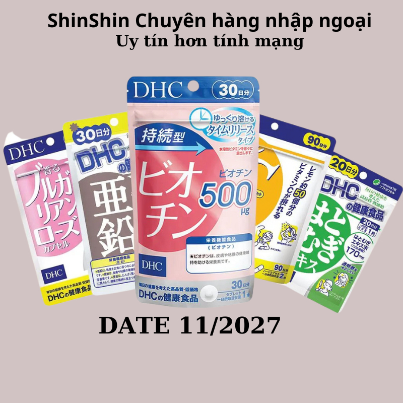 Viên uống DHC Nhật Bản[HÀNG NỘI ĐỊA NHẬT BẢN] chăm sóc sức khỏe và chăm sóc sắc đẹp