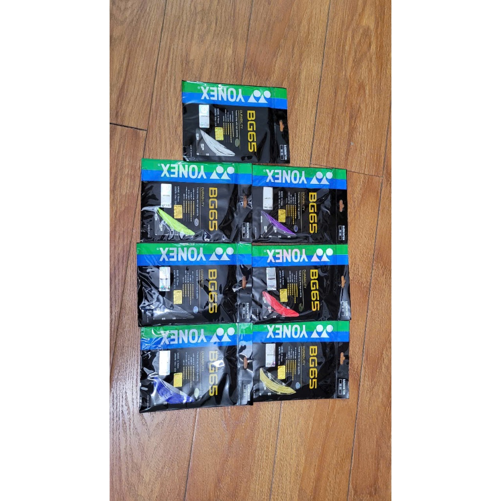 Cước đan vợt Yonex BG 65, hàng có tem vuông. Sự lựa chọn hoàn hảo