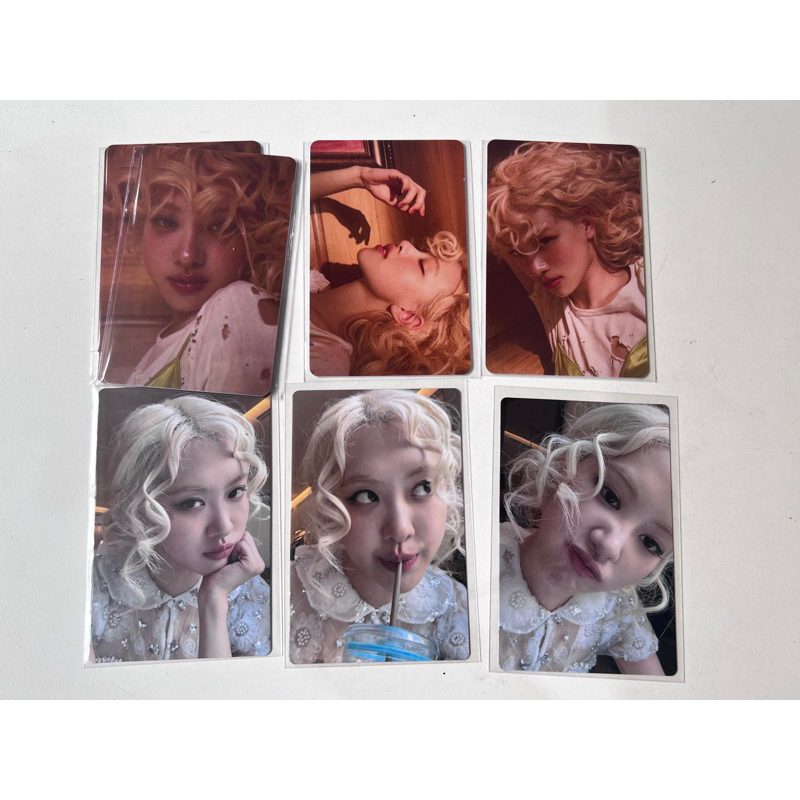 Tổng hợp Card ROSÉ ROSIE Blackpink Official