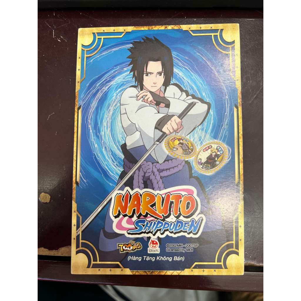 Postcard Naruto - Sasuke - NXB Kim Đồng
