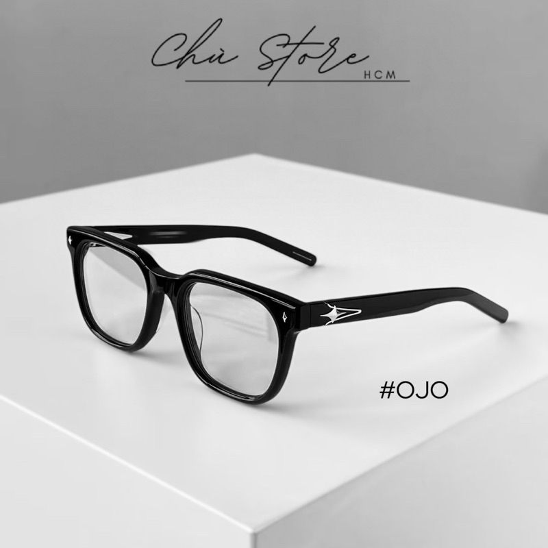 Gọng Kính OJO 01 Sếp Tùng Unisex kiểu dáng Hàn Quốc FullBox
