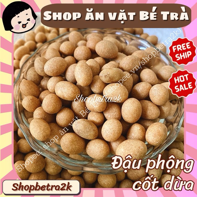 [500gr] Đậu phộng da cá nước cốt dừa, đậu phộng Nutty One