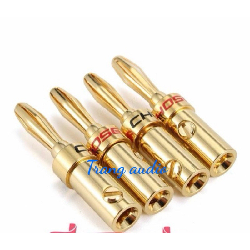 Jack loa bắp chuối choseal (chính hãng) 4 chiếc