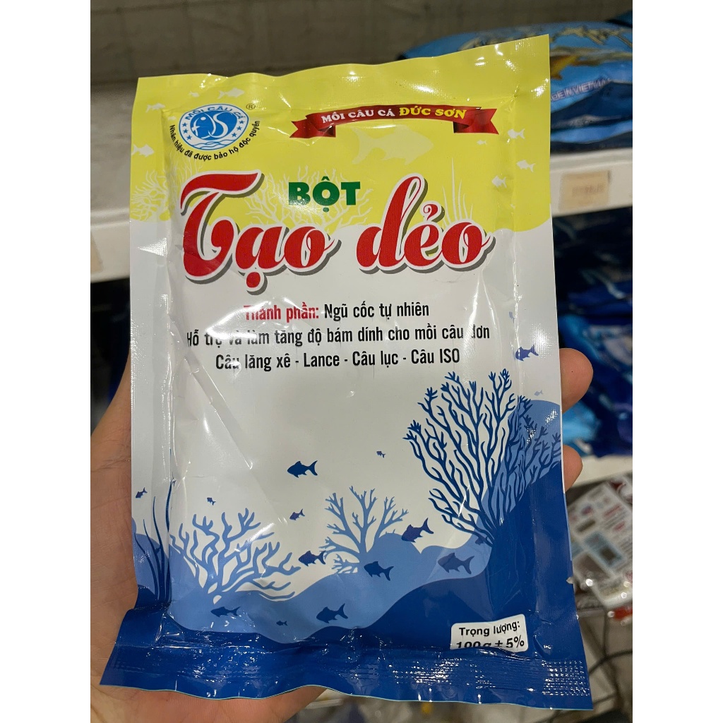 Bột tạo dẻo pha mồi câu cá