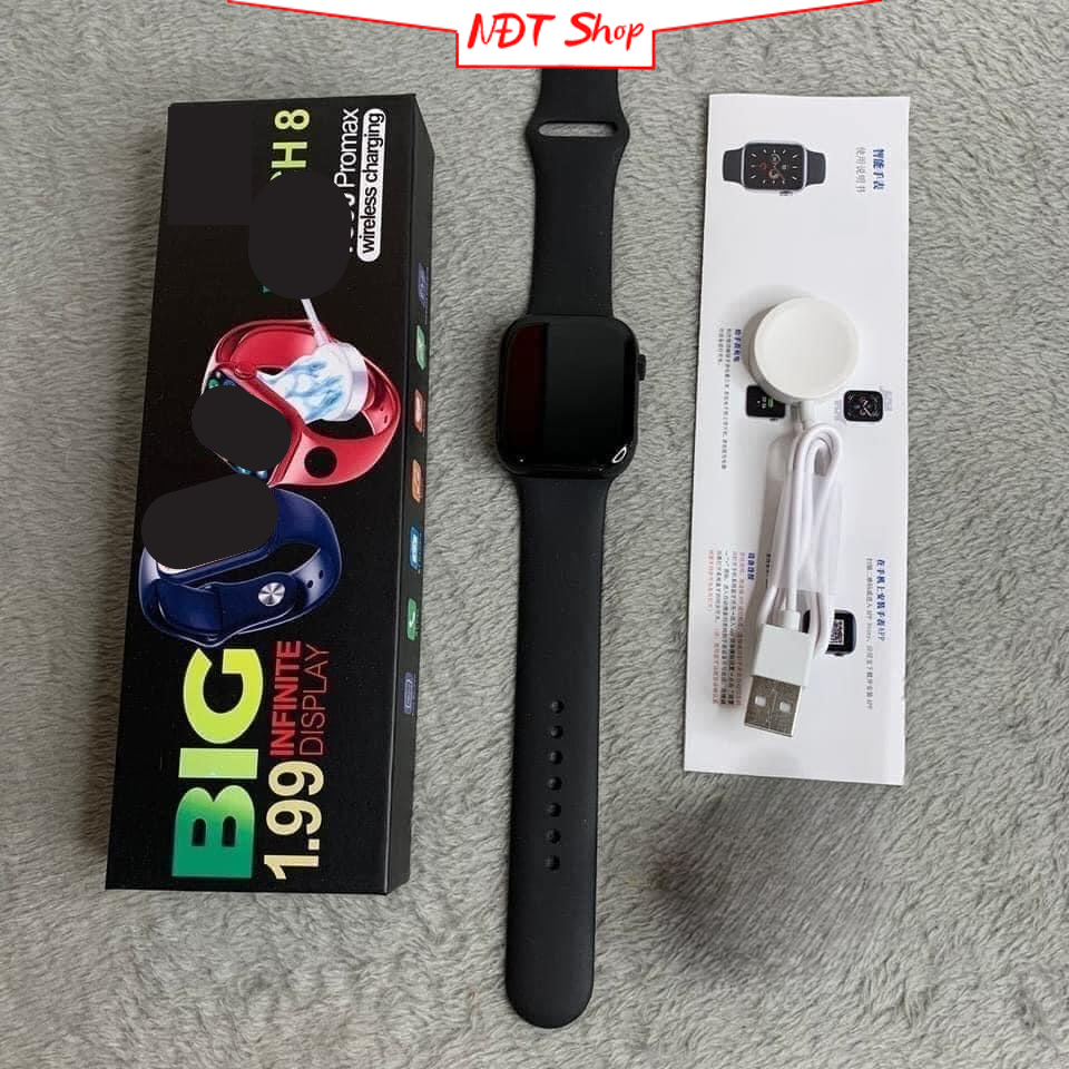 Đồng hồ thông minh t800 pro max, đồng hồ theo dõi sức khỏe đầy đủ chức năng, thể dục, gọi điện thoại ndt007a