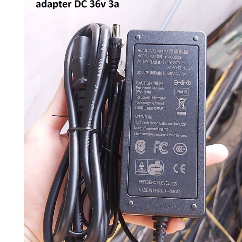 🔌 CỤC NGUỒN 36V 3A – LOẠI TỐT | ỔN ĐỊNH – AN TOÀN