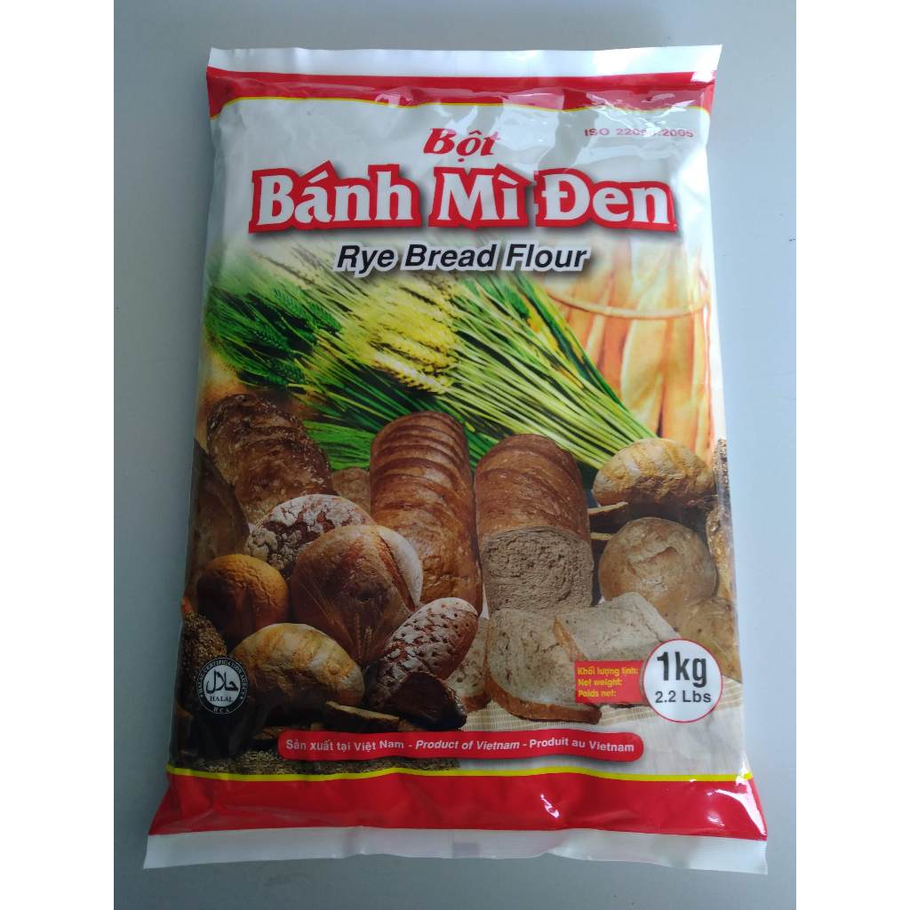 VIKYBOMI - Bột bánh mì Đen, bột mì lúa mạnh