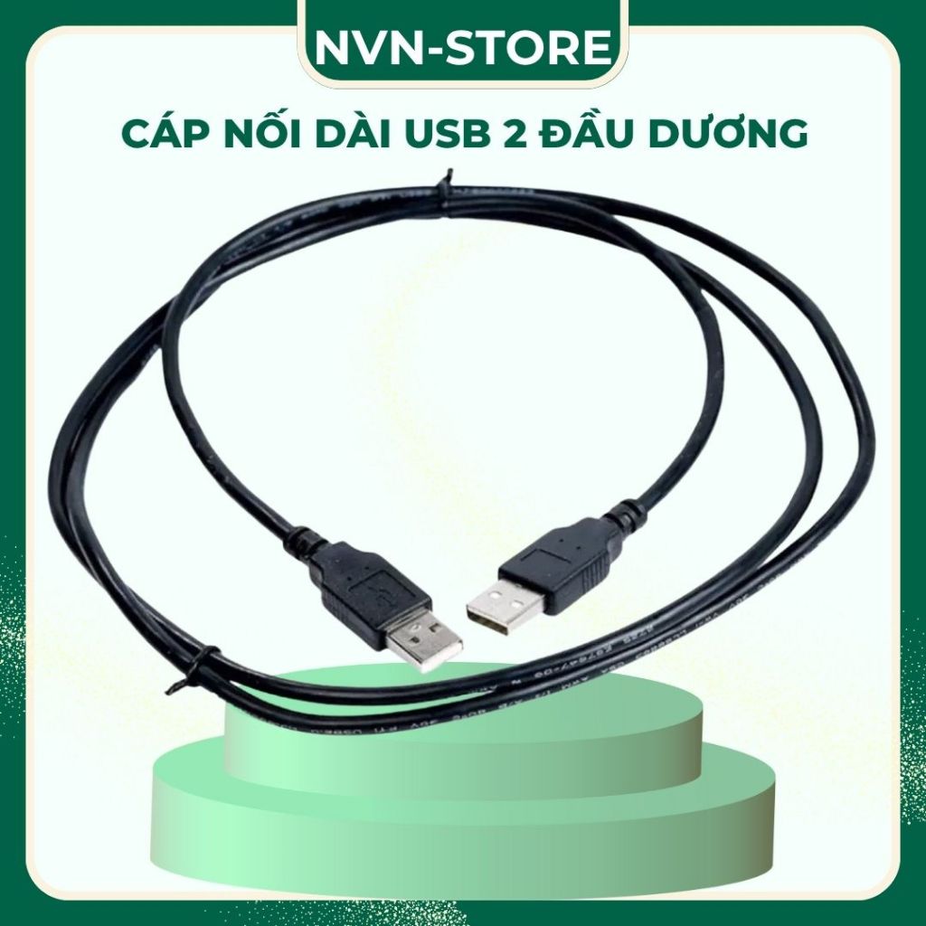 Cáp USB nối dài(2 đầu dương) 1.5m