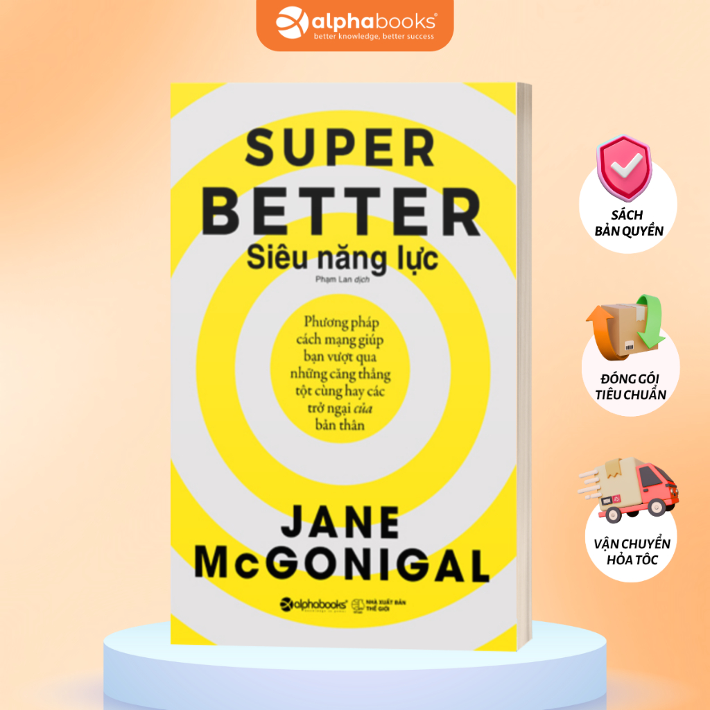Sách Siêu Năng Lực - Super Better (Alpha Books AT)