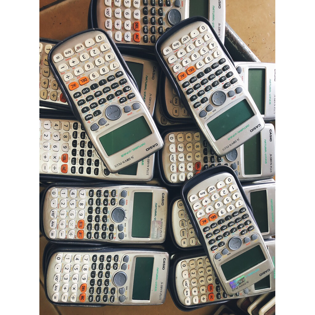 Máy tính casio fx 570vn , fx570vn cũ chính hãng