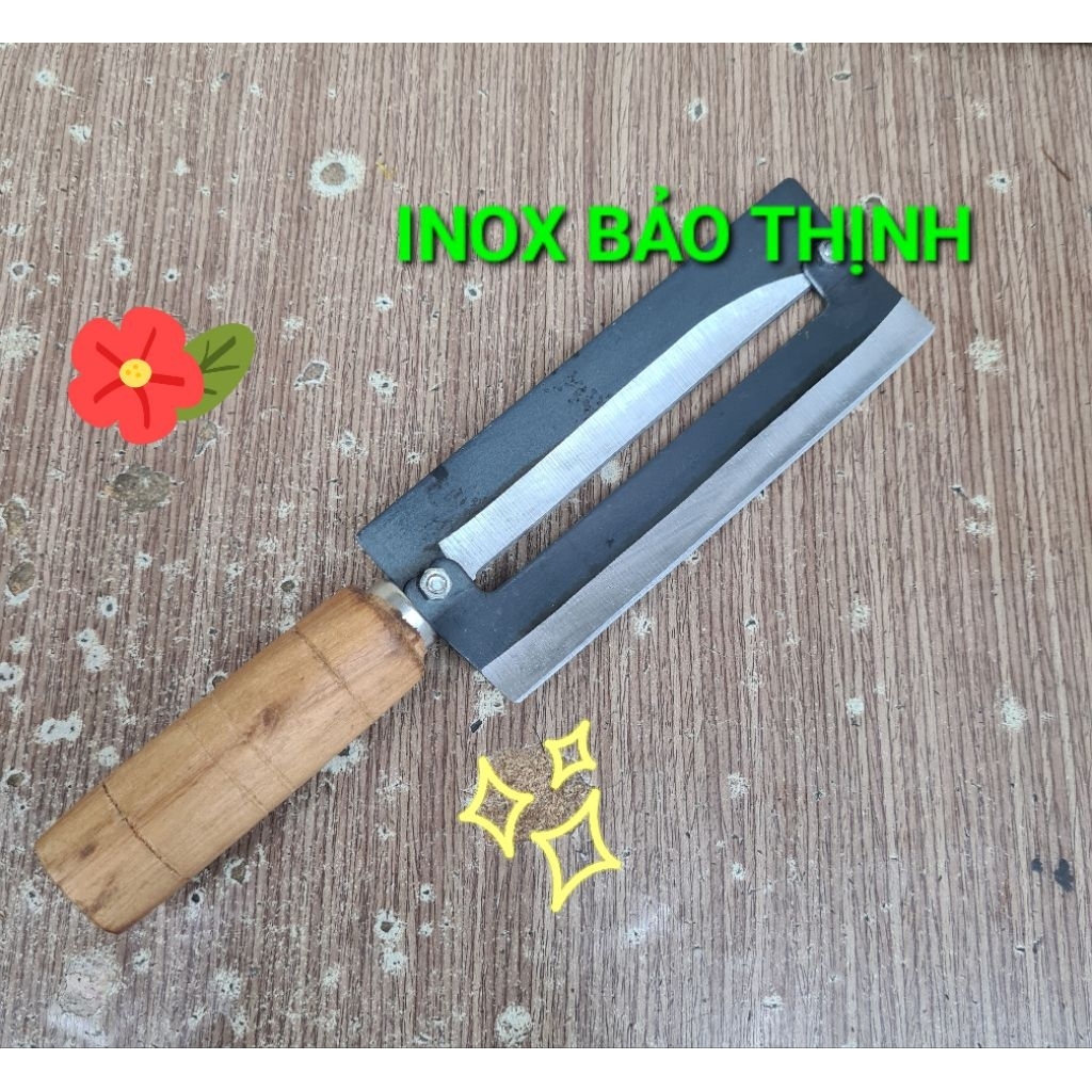 Dao bào ( gọt) vỏ mía