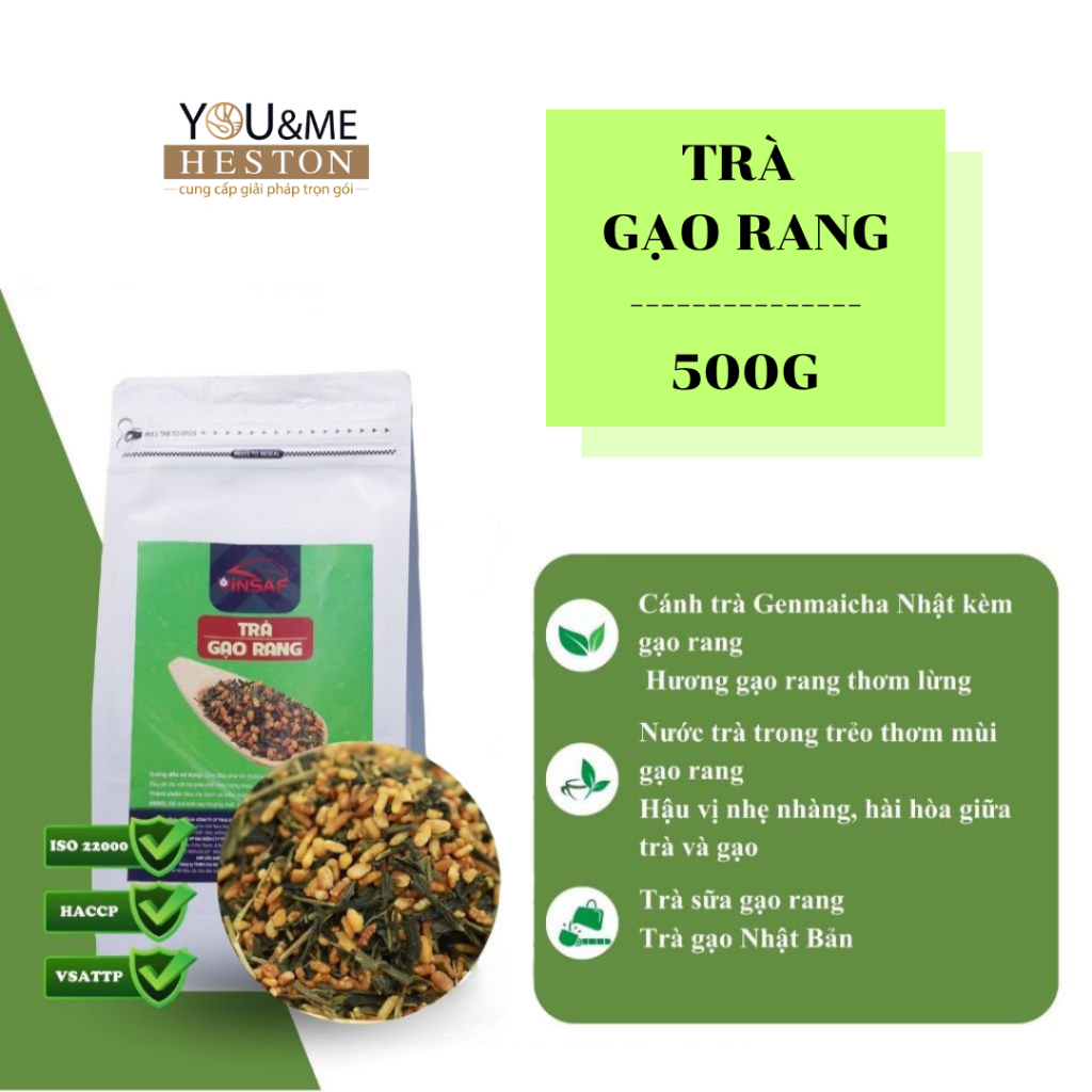 TRÀ GẠO RANG VINSAF 500gr