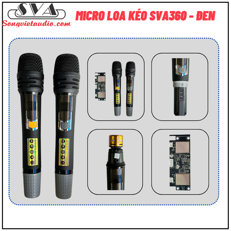 MICRO KHÔNG DÂY SVA360