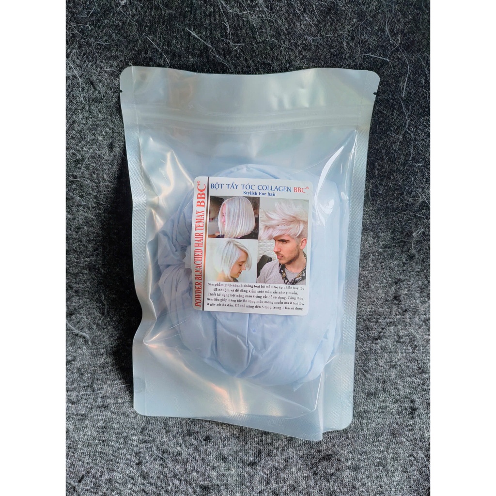 Bột tẩy tóc 500g xanh đậm