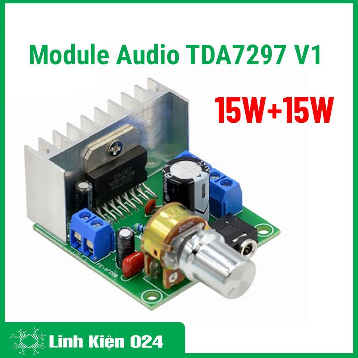 Module Audio TDA7297 15W+15W V1