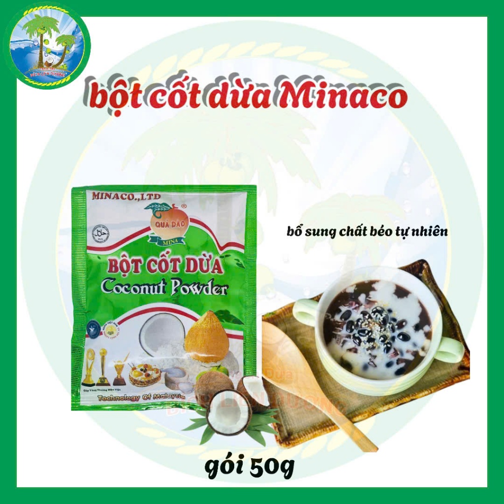 BỘT CỐT DỪA COCONUT POWDER [50G]