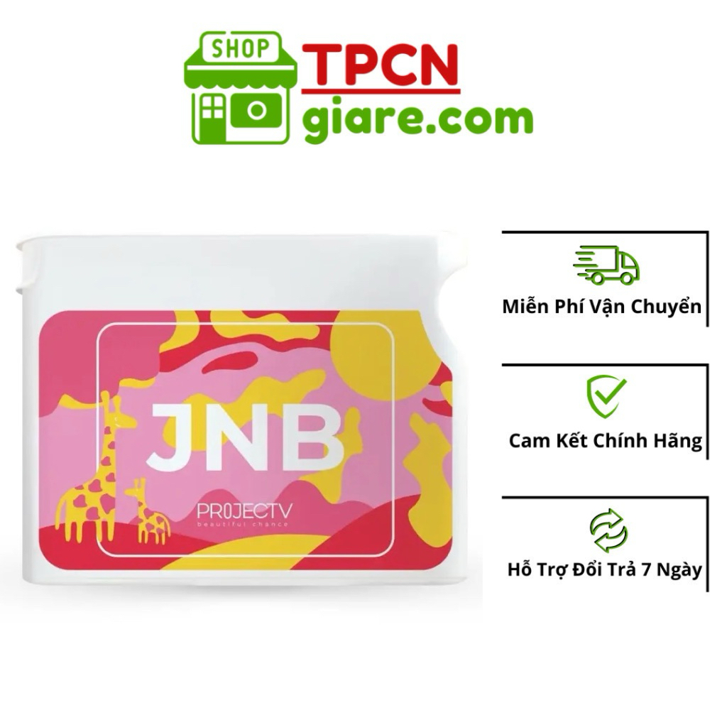 Viên uống ProjectV JNB (Junior Be Big) Vision lọ 60 viên - Hỗ trợ xương răng chắc khoẻ