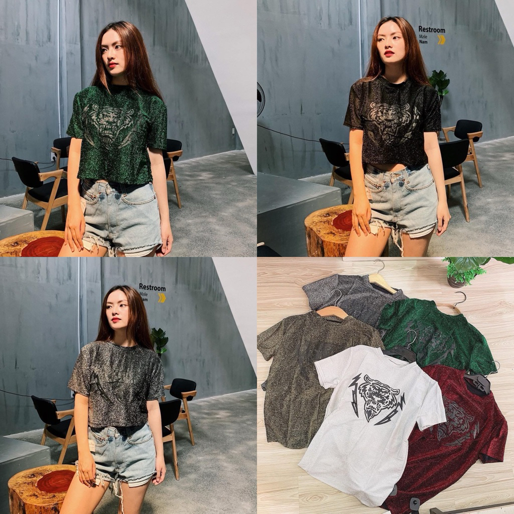Áo Thun in Logo Basic Xuất Xịn