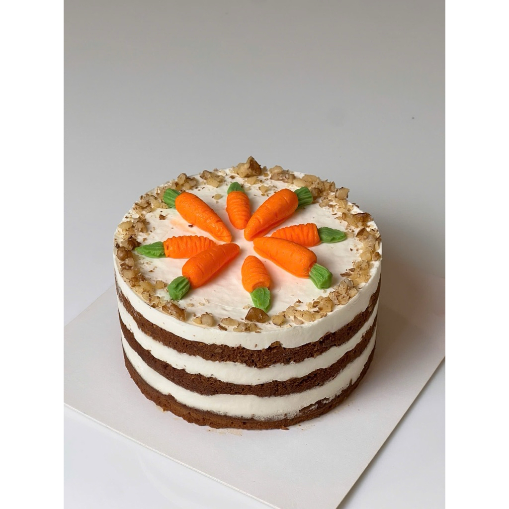 CARROT CHEESECAKE - Bánh Phô Mai Cà Rốt