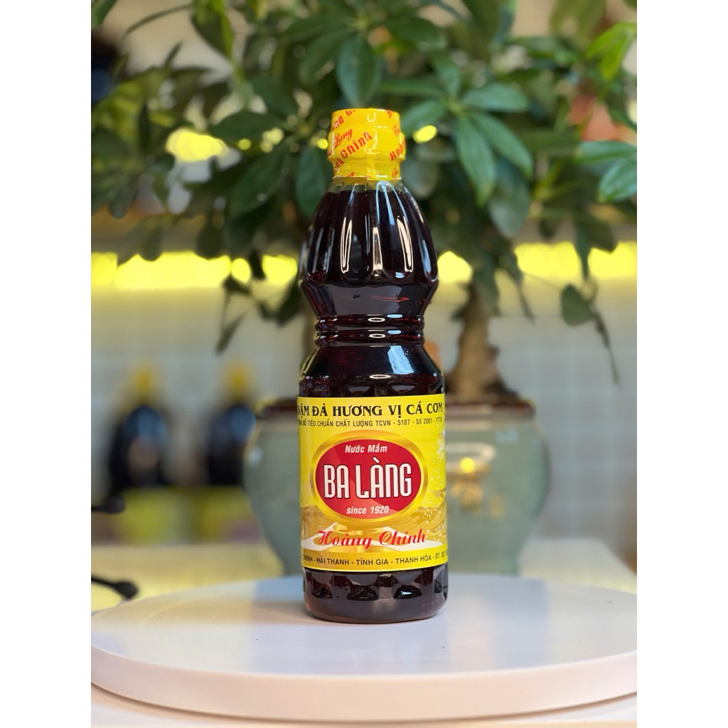 Nước Mắm Cốt Cá Cơm Nguyên Chất 40N - Chai 500ml