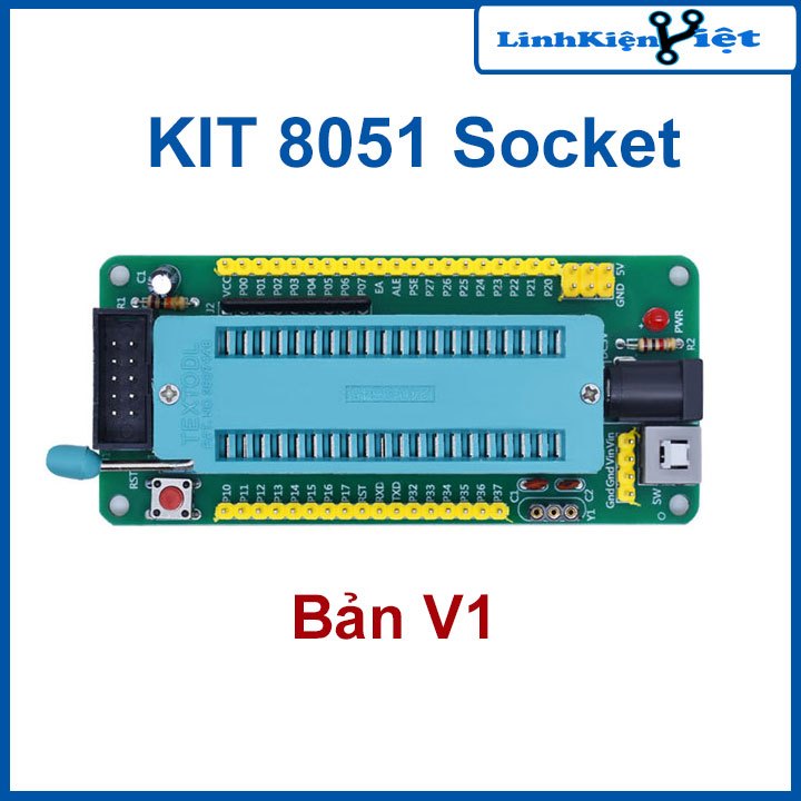 Kít đế ra chân 8051 V1 socket