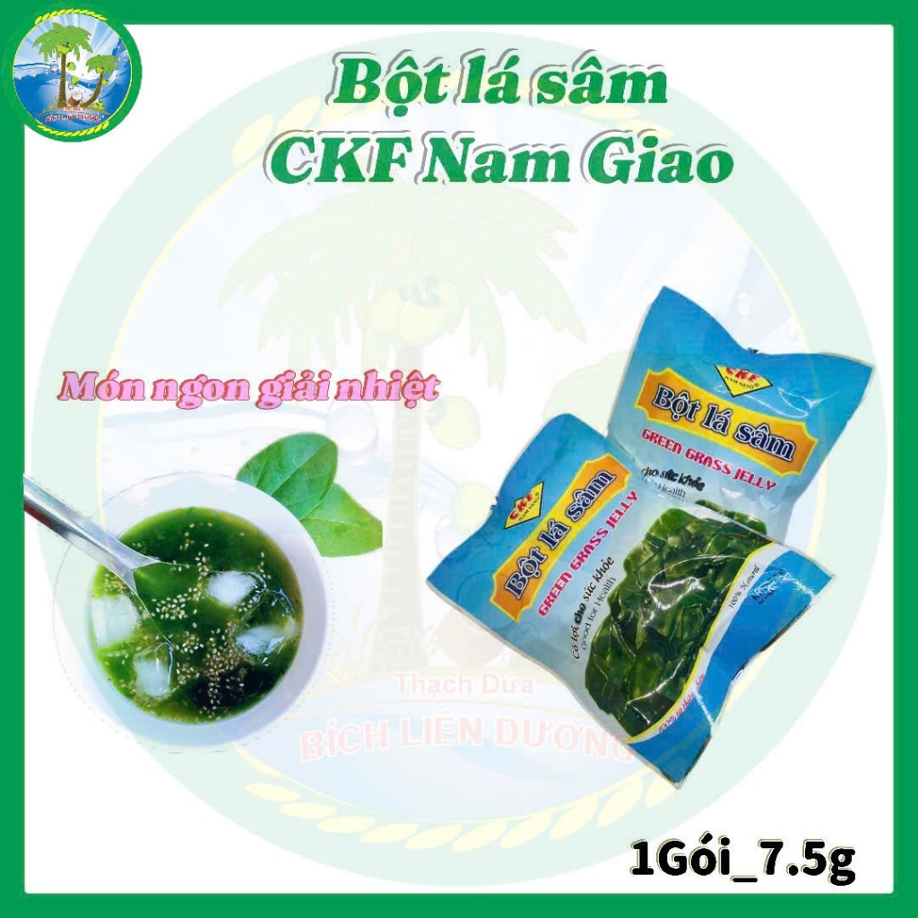 [1 GÓI 7.5g] Bột lá sâm Nam Giao CKF