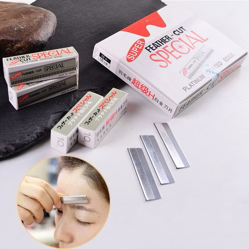 Dao tém tỉa lông mày (1 hộp 100 dao)
