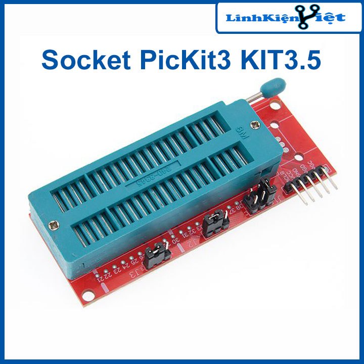 Đế nạp socket PicKit3 Kit3.5 nạp code