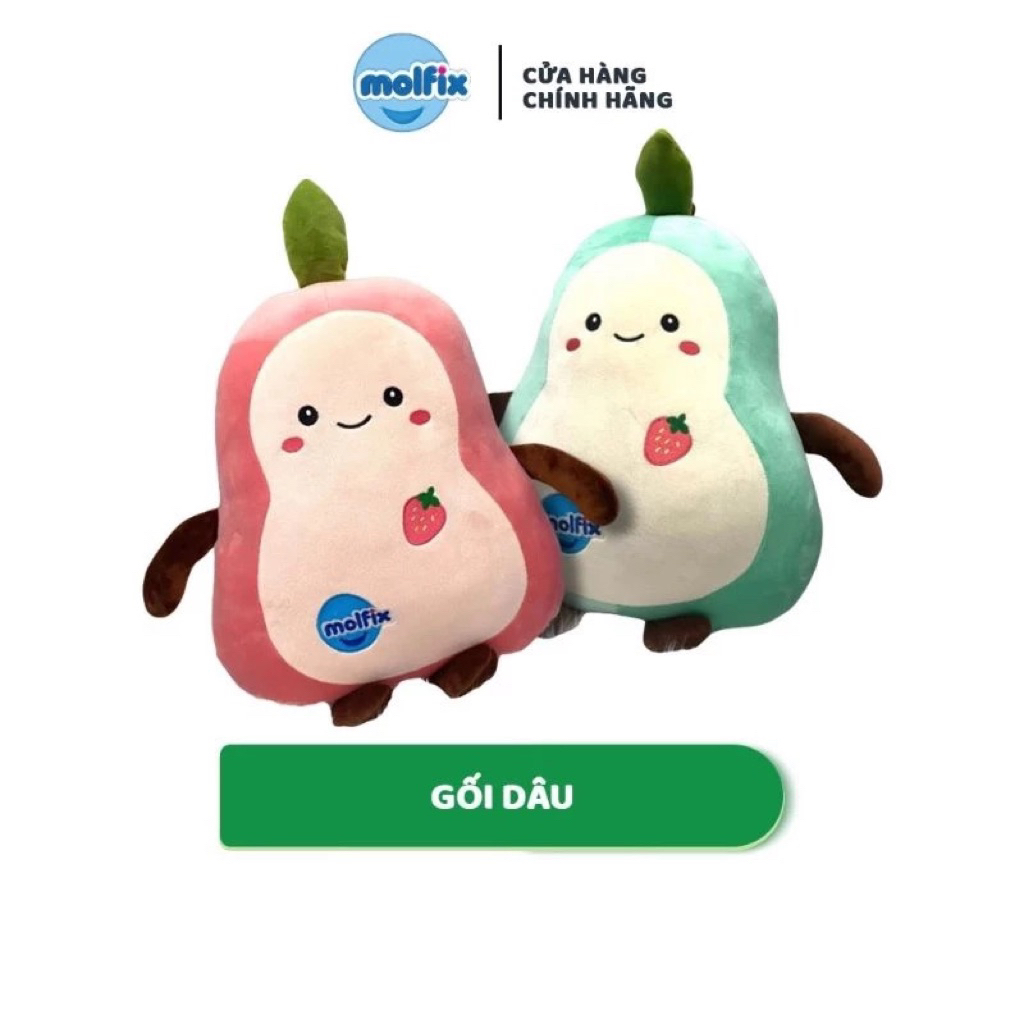 Gấu bông Molfix Dâu