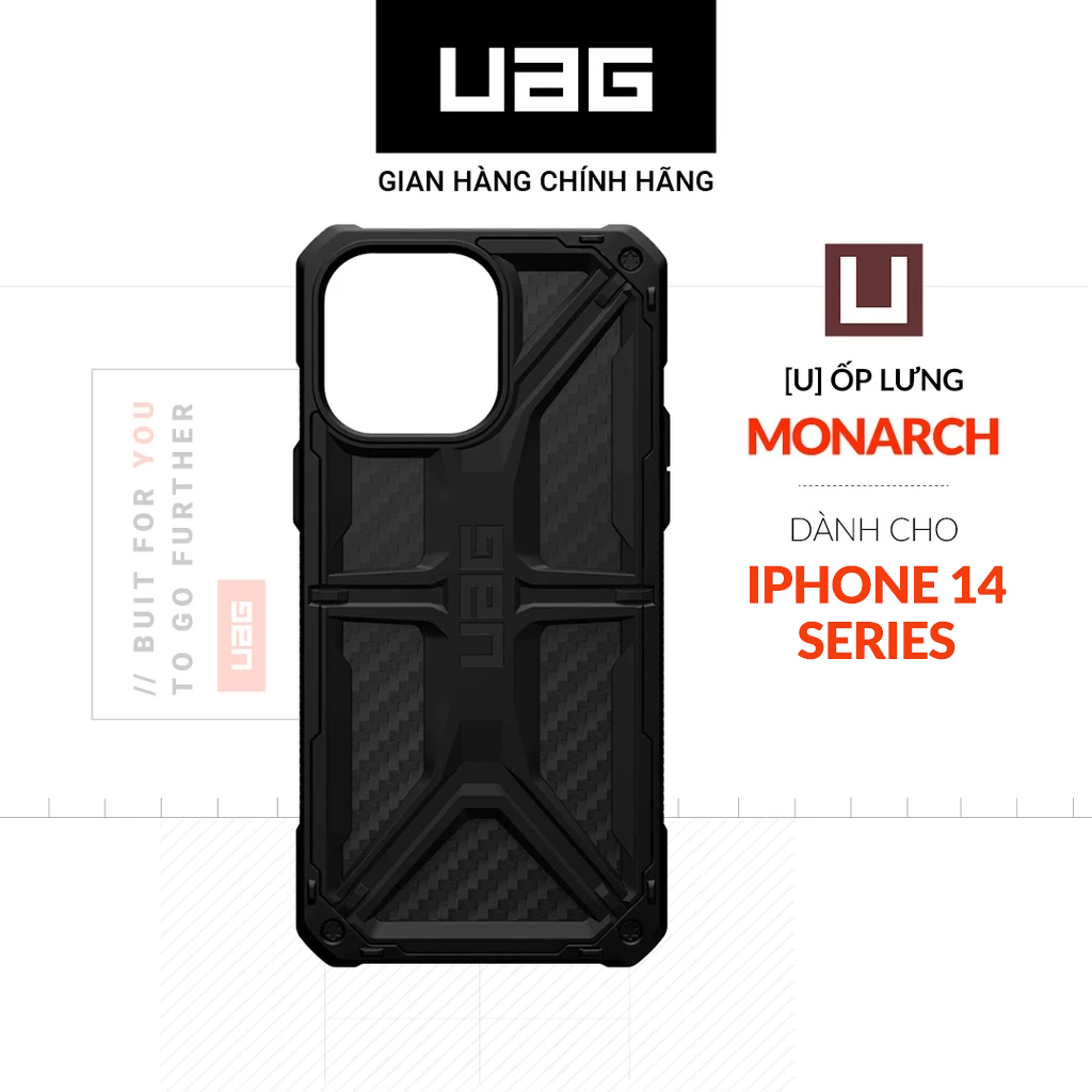 (THANH LÝ) Ốp Lưng chống sốc UAG MONARCH Cho iPhone 14 PRO MAX / 14 Pro / 14 Plus / 14