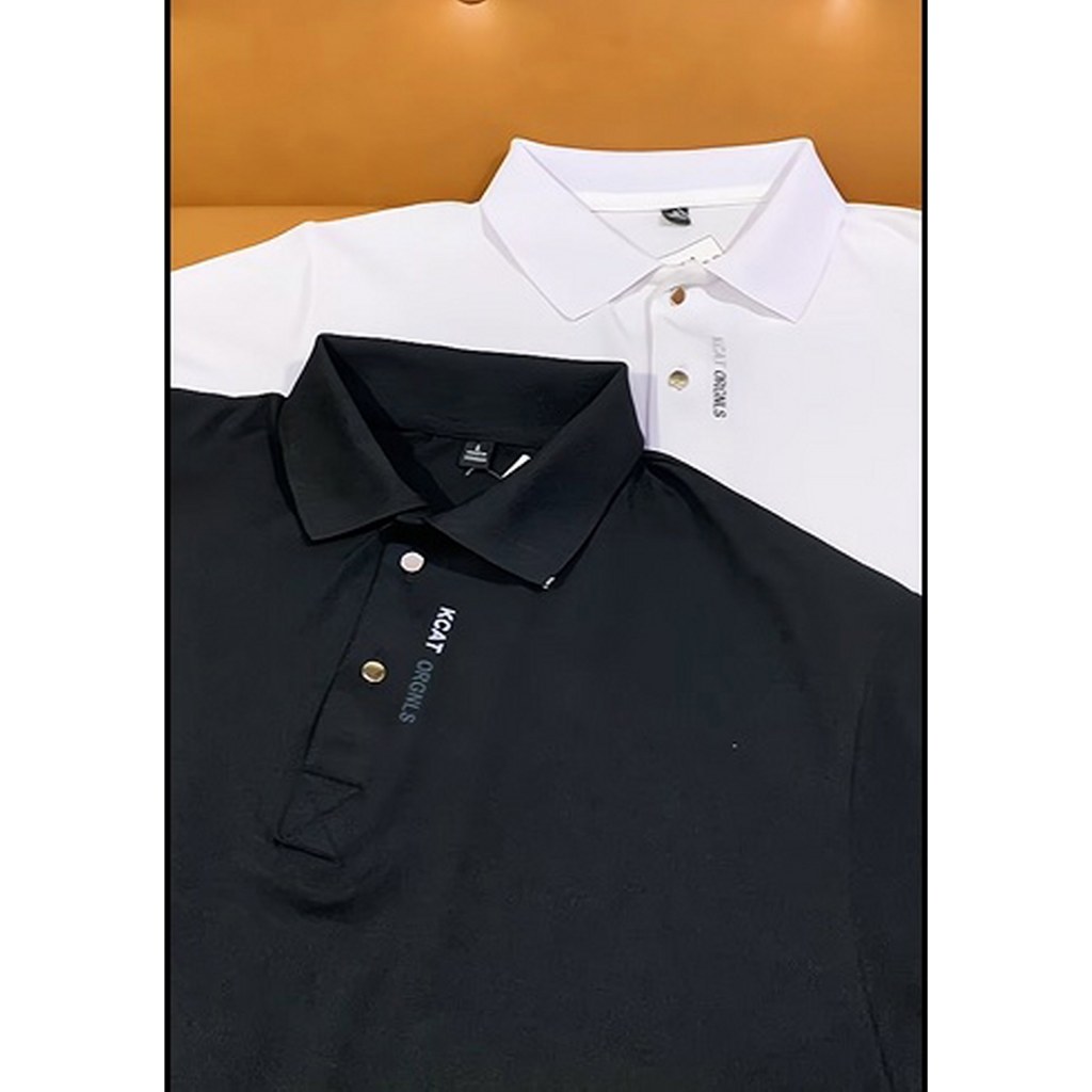 Áo Polo KCAT Vải Thun Cao Cấp Co Dãn 4 Chiều Thoáng Mát Thời Trang Năng Động Cá Tính Trẻ Trung