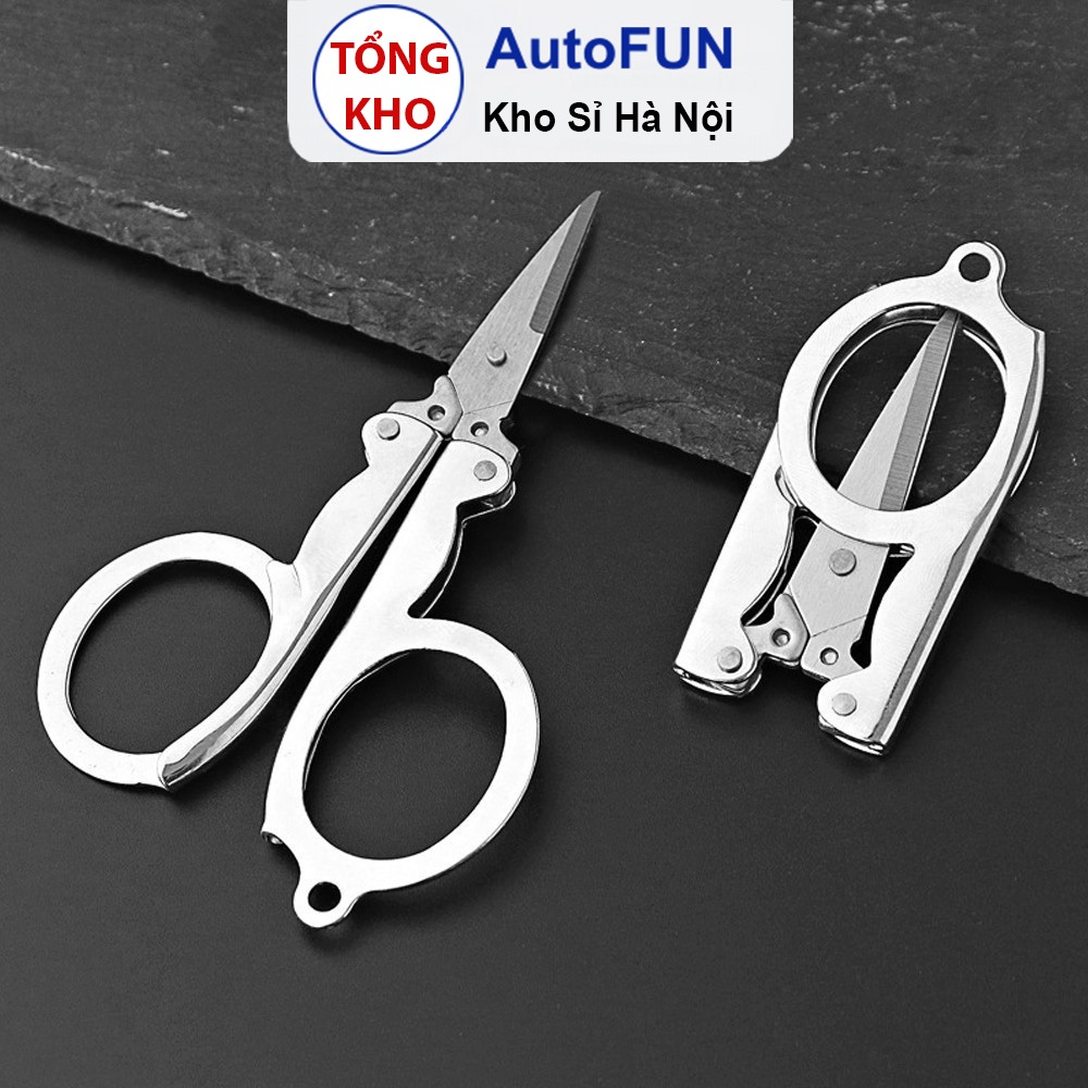 Kéo Cắt Đa Năng GẤP GỌN Mini Bỏ Túi - Tỉa Lông Mũi