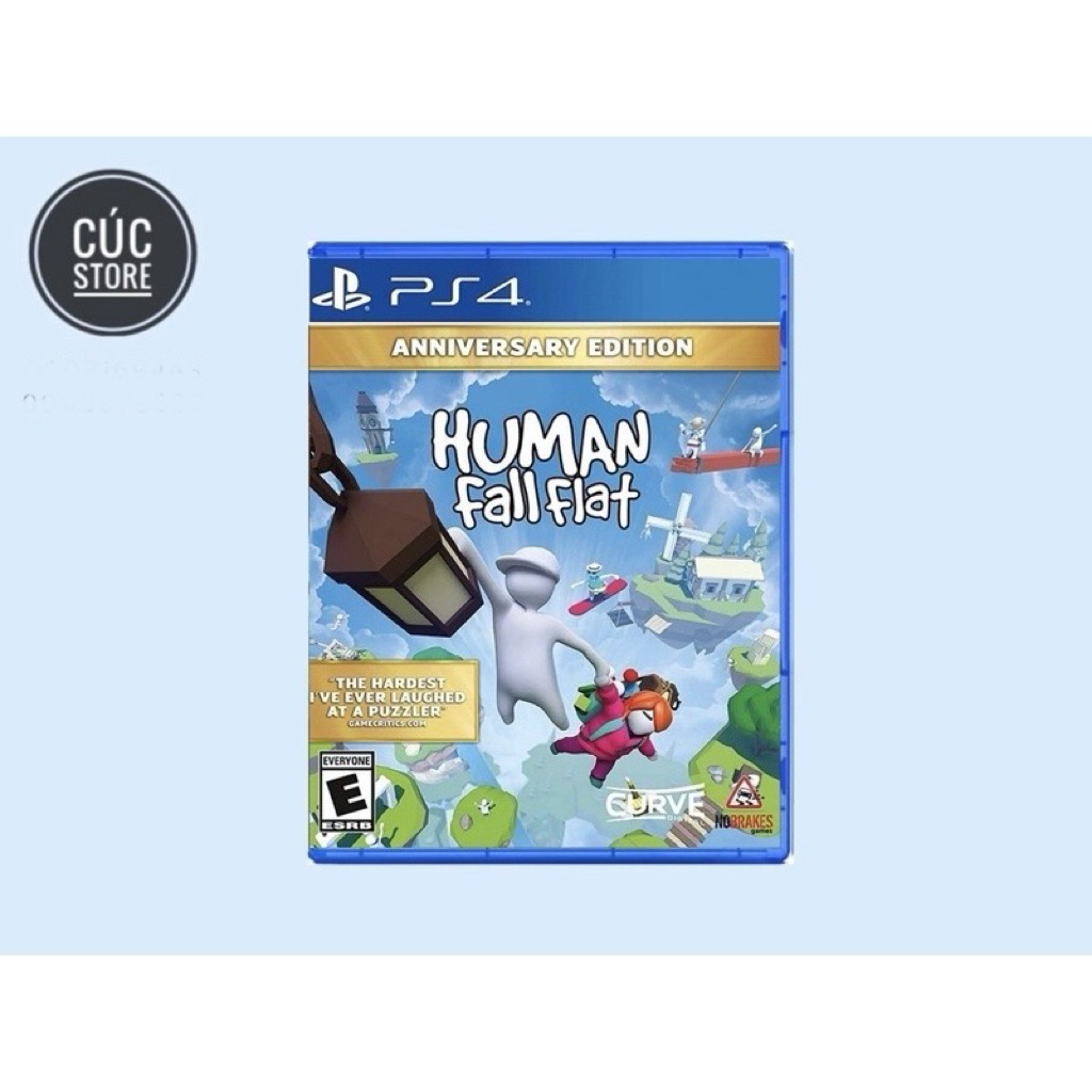 Đĩa chơi game PS4: Human Fall Flat