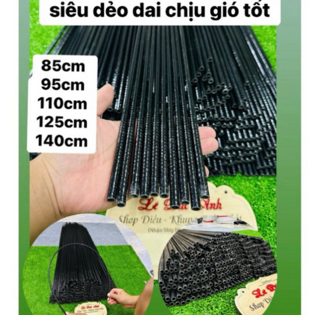 Nan cacbon soắn rẻ 76cm 85cm 88cm 95cm 110cm 115cm 125cm 140cm