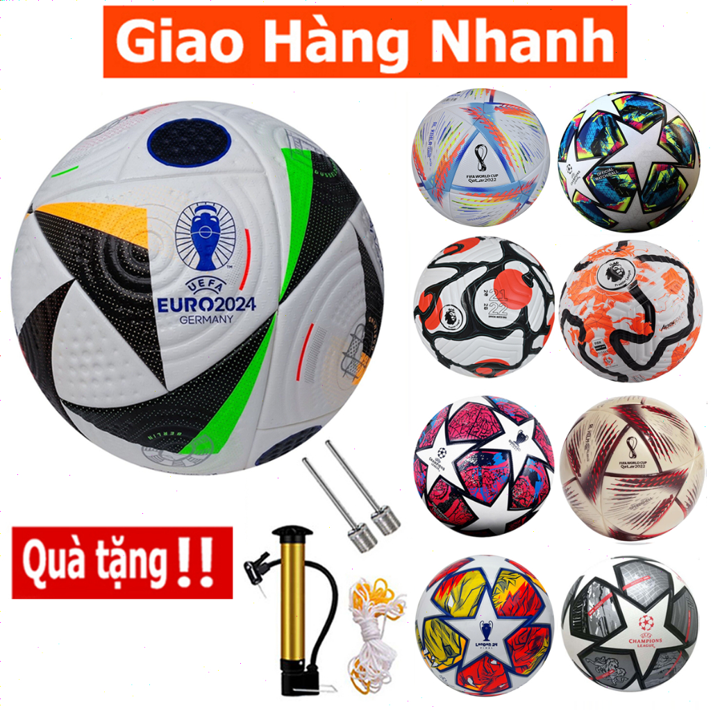 Quả bóng đá tiêu chuẩn Loại 3 lớp Banh da số 5 BÓNG ĐÁ SỐ 5 DA CAO CẤP SIÊU PHẨM MỚI