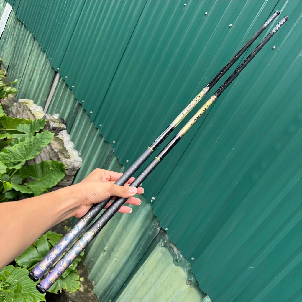 Cần Câu Đài Hắc Ảnh Long 5H - 28i | Carbon Tặng Kèm Ngọn Phụ | Đa Năng Bền Bỉ .