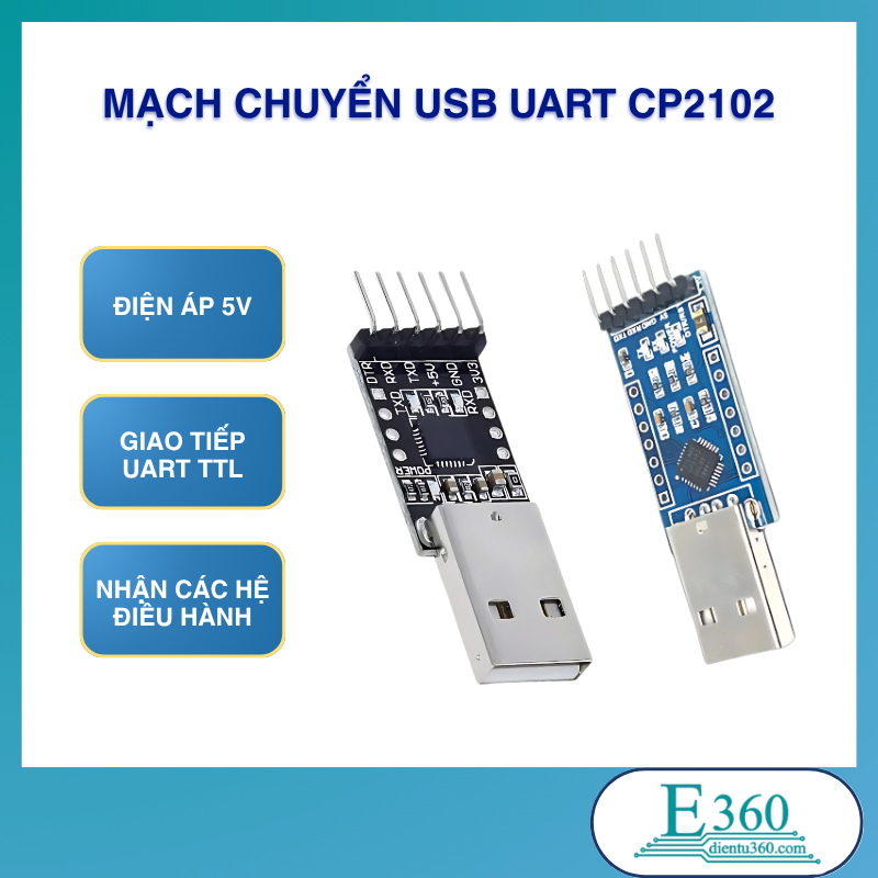Mạch Chuyển USB UART CP2102