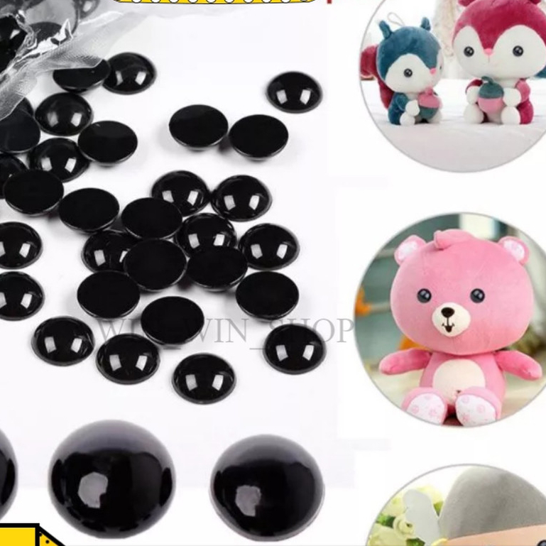 Mắt thú dán 10mm ( 10đôi )