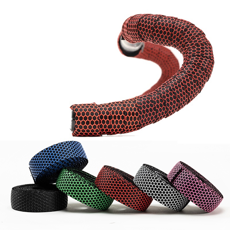 Băng Quấn Tay Lái Xe Đạp Đường Trường - Màu Gradient Giảm Chấn Cao Cấp Băng quấn tay lái xe đua