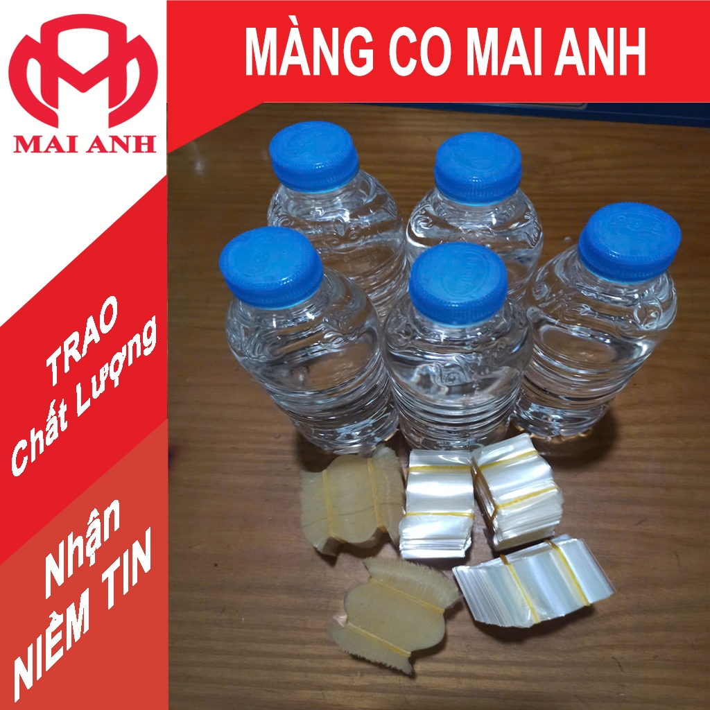 Màng co nắp chai nước 350ml (nắp ĐK33 x C20mm)