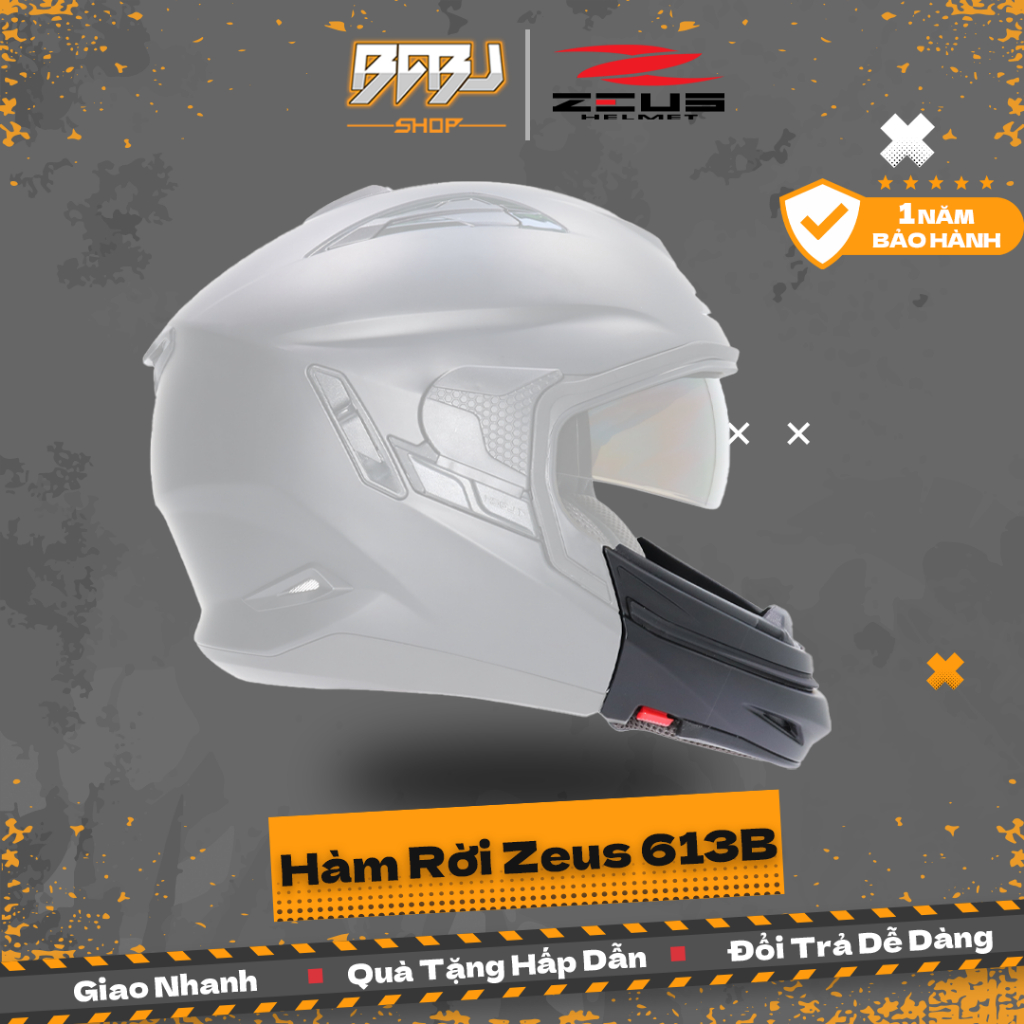 [Không Bao Gồm Mũ] Phụ Kiện Hàm Cho Mũ ZEUS 613B