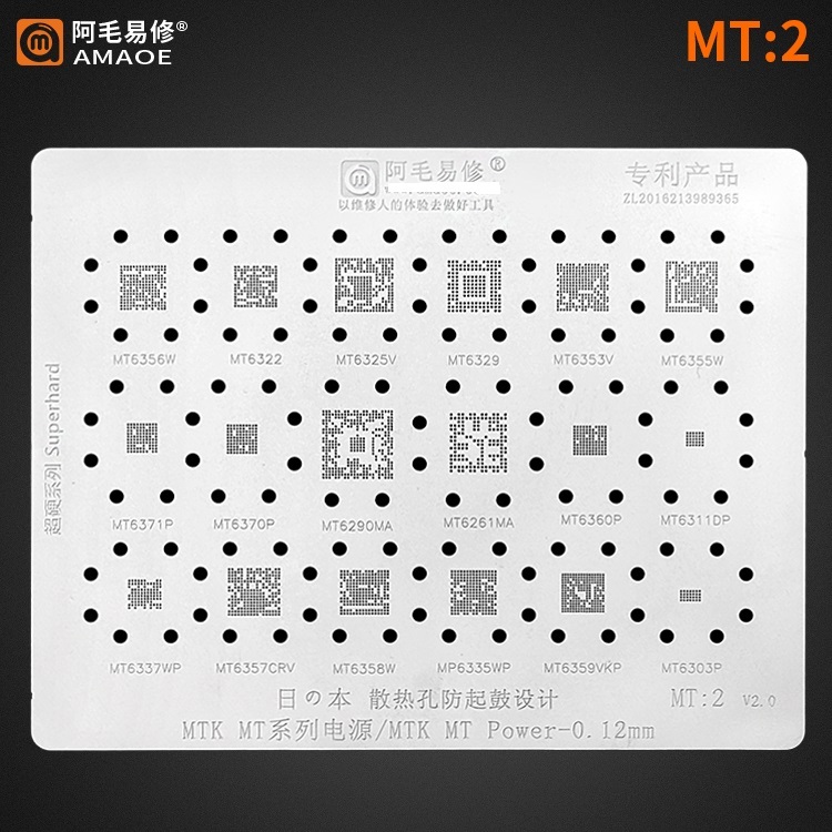Vi đổ chân IC nguồn Android chip MTK MT:2