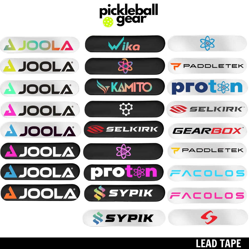 Chì dán vợt Pickleball JOOLA CRBN PROTON SELKIRK GEARBOX, Định hình lối chơi, Tăng trọng lượng vợt
